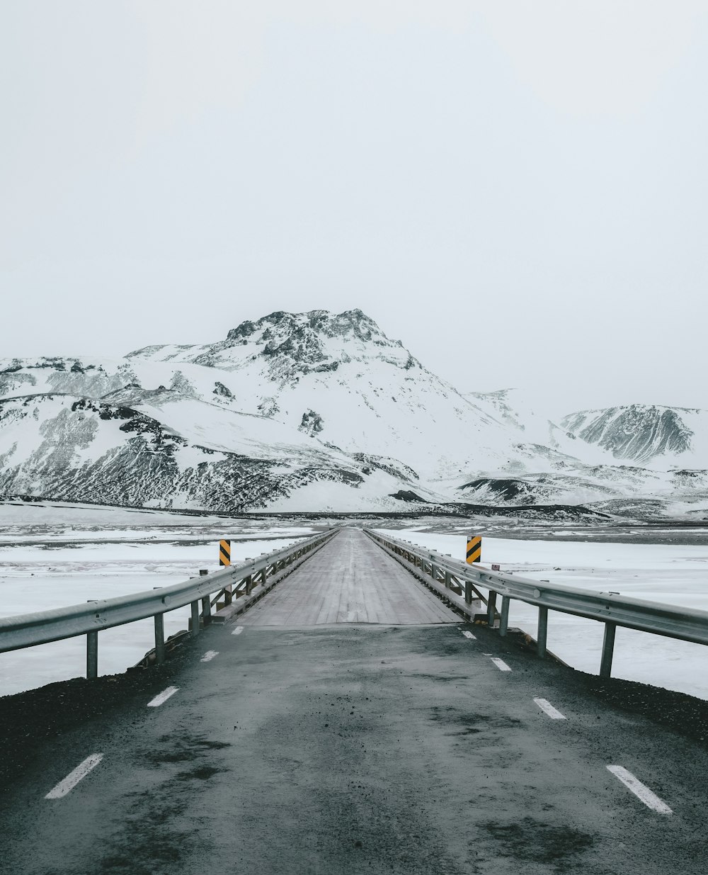 photo of gray and white highway