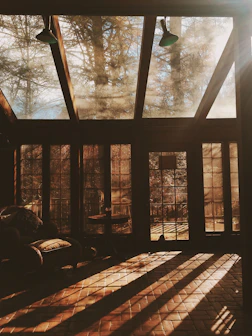 A serene, sunlit counseling room with comfortable chairs and calming plants, inviting peace and openness.