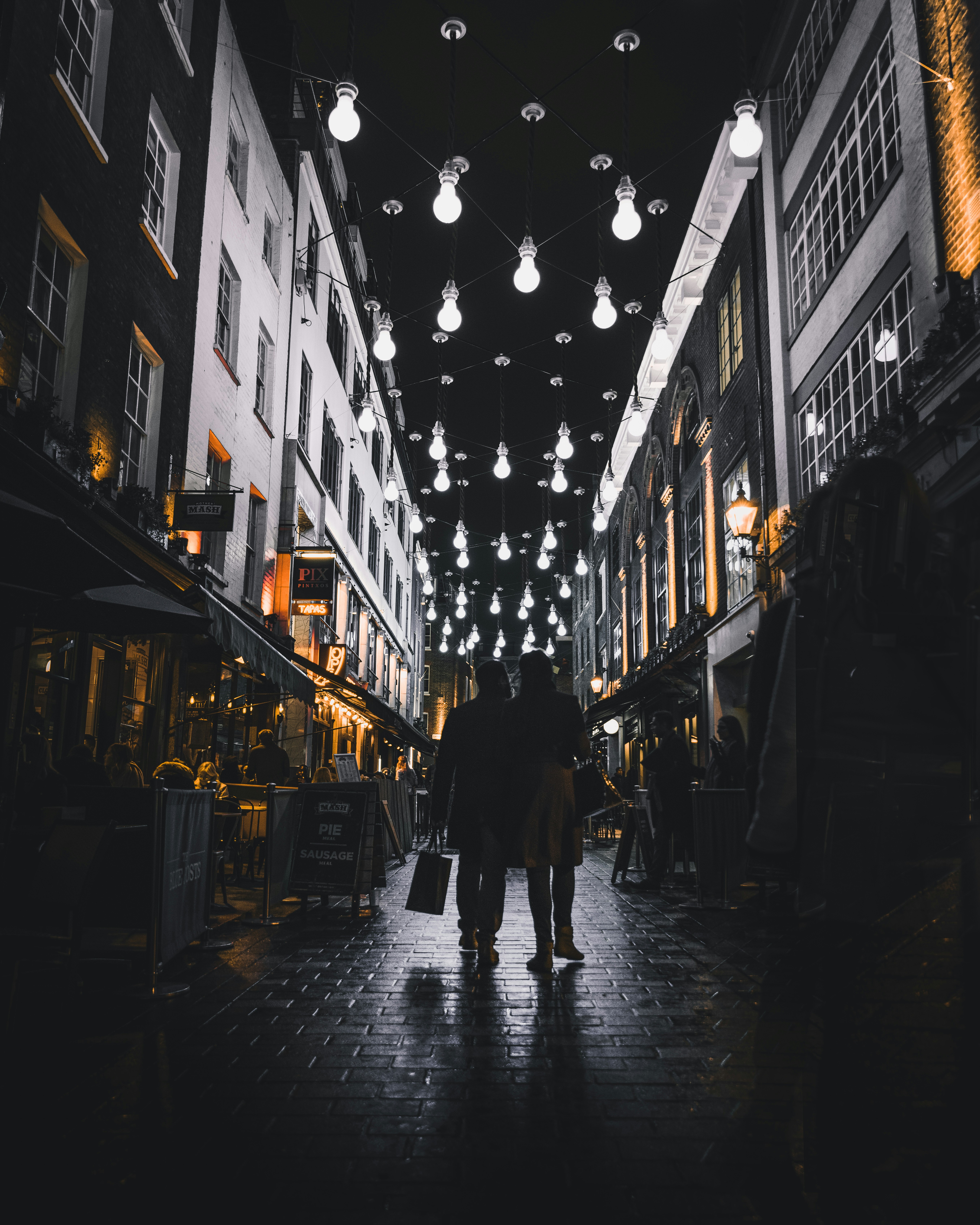 Strolling through Soho, London