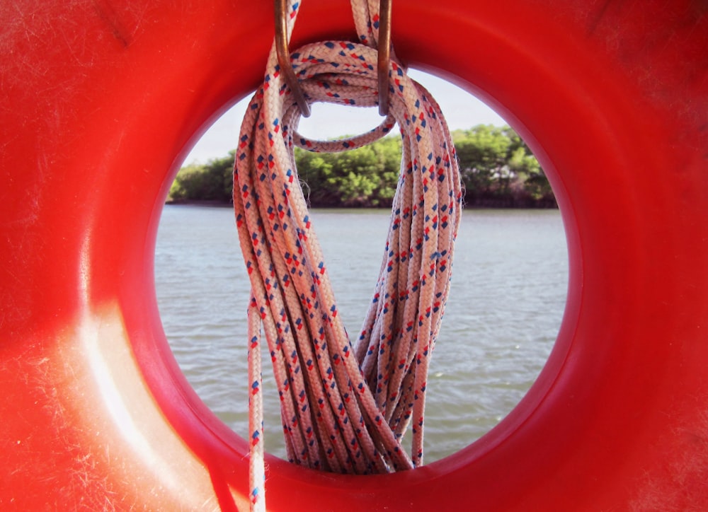 red life buoy