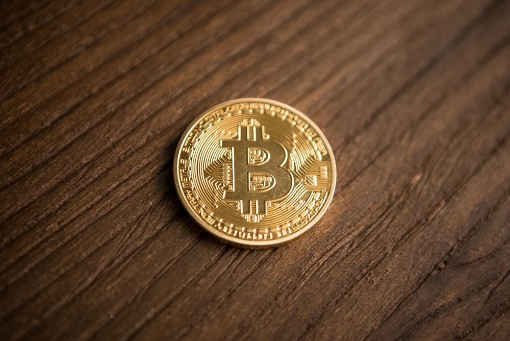 Bitcoin cryptocurrency coin