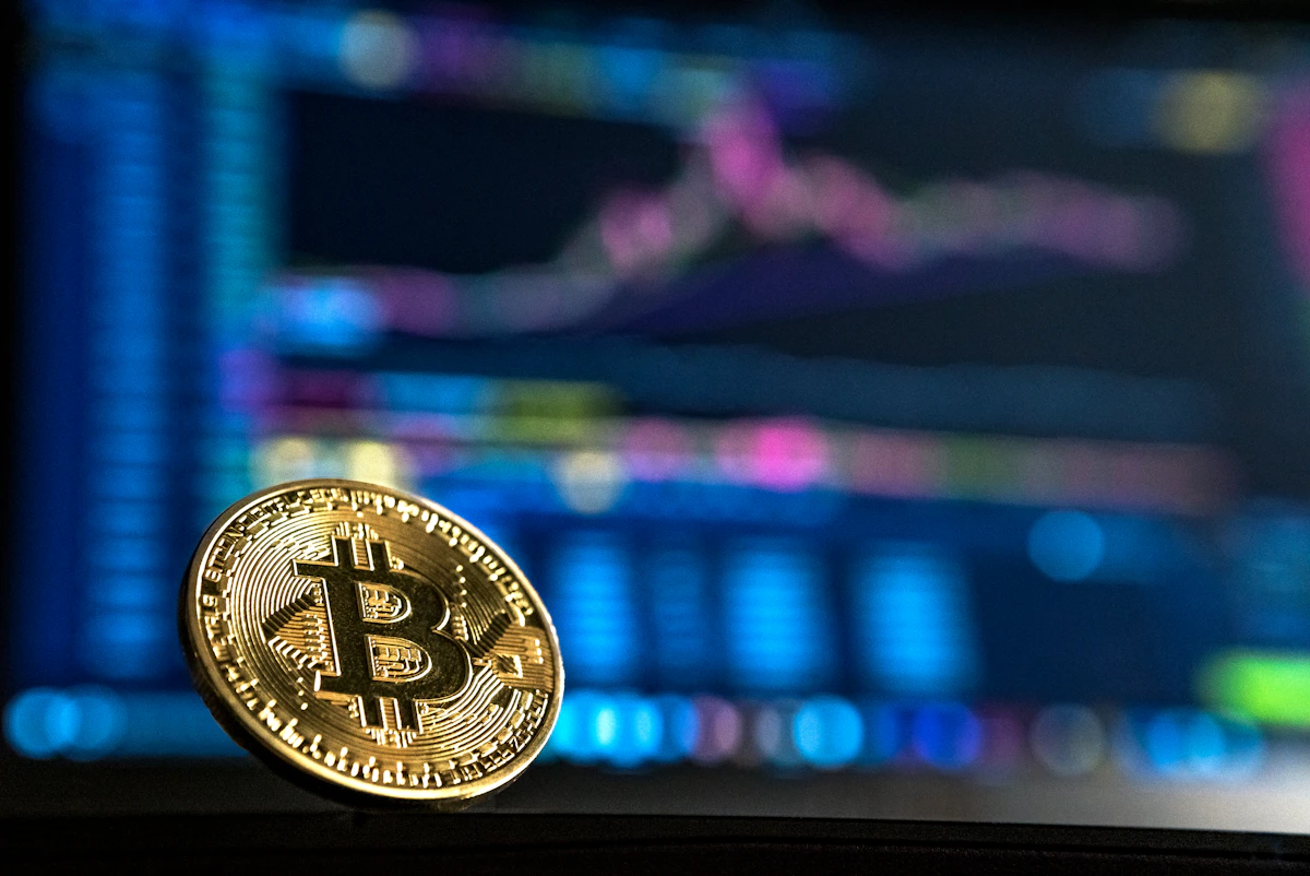 Bitcoin and cryptocurrency market illustration
