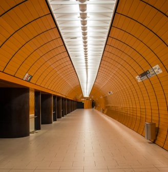 brown hallway