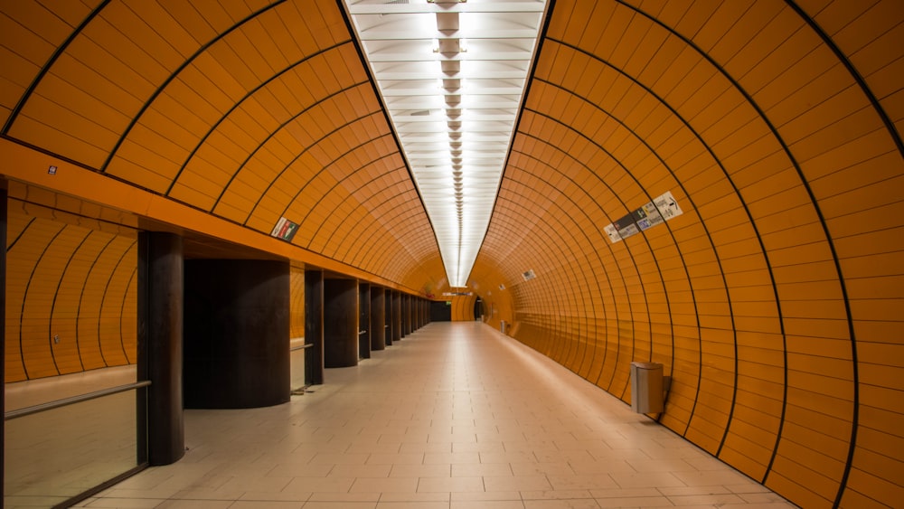 brown hallway