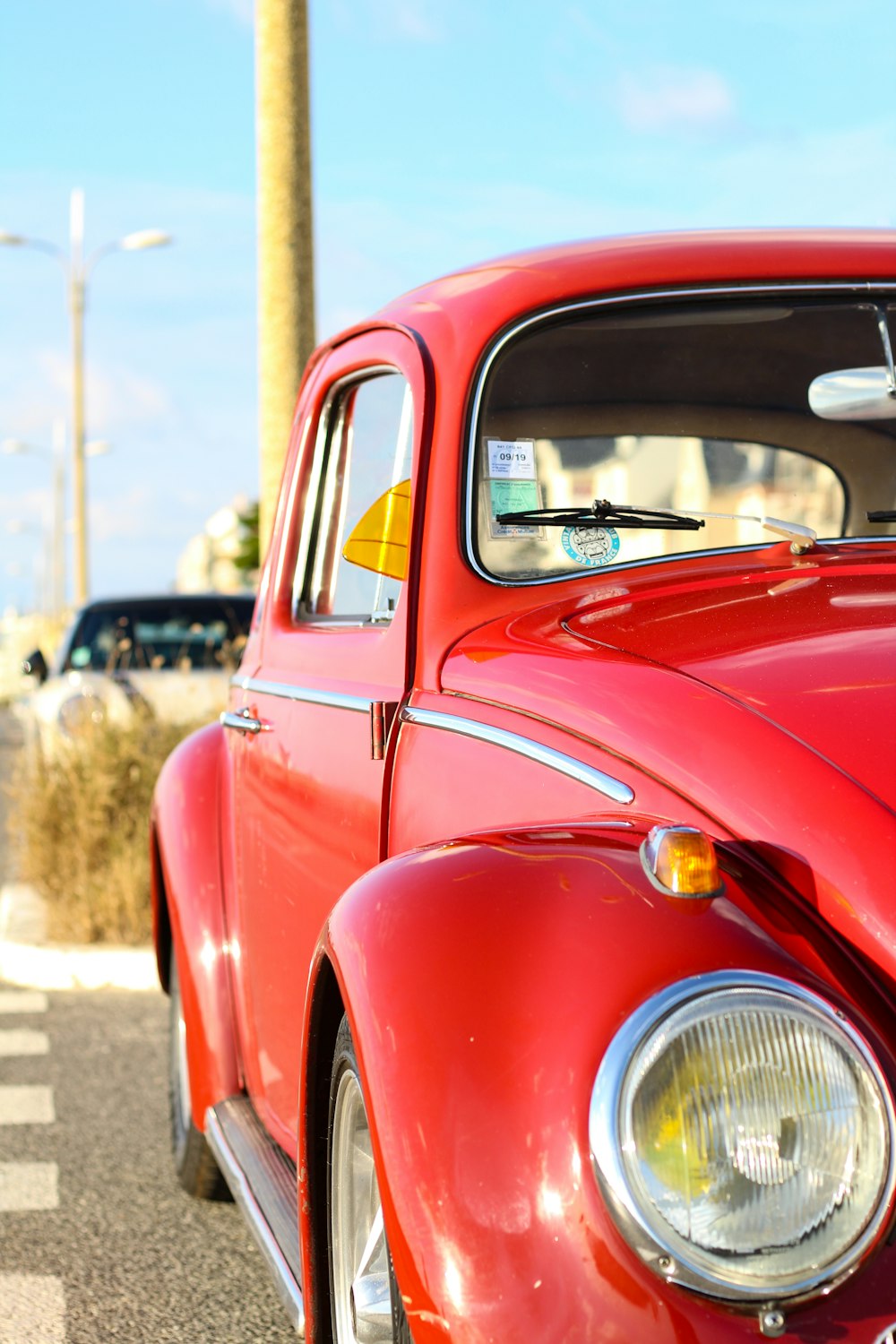 Volkswagen Escarabajo rojo