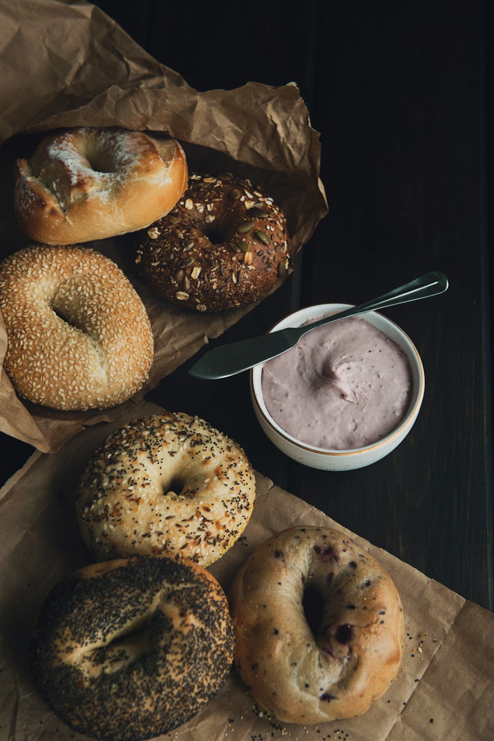 Krapfen mit Sahne