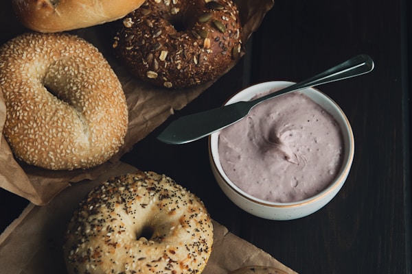 doughnuts with cream