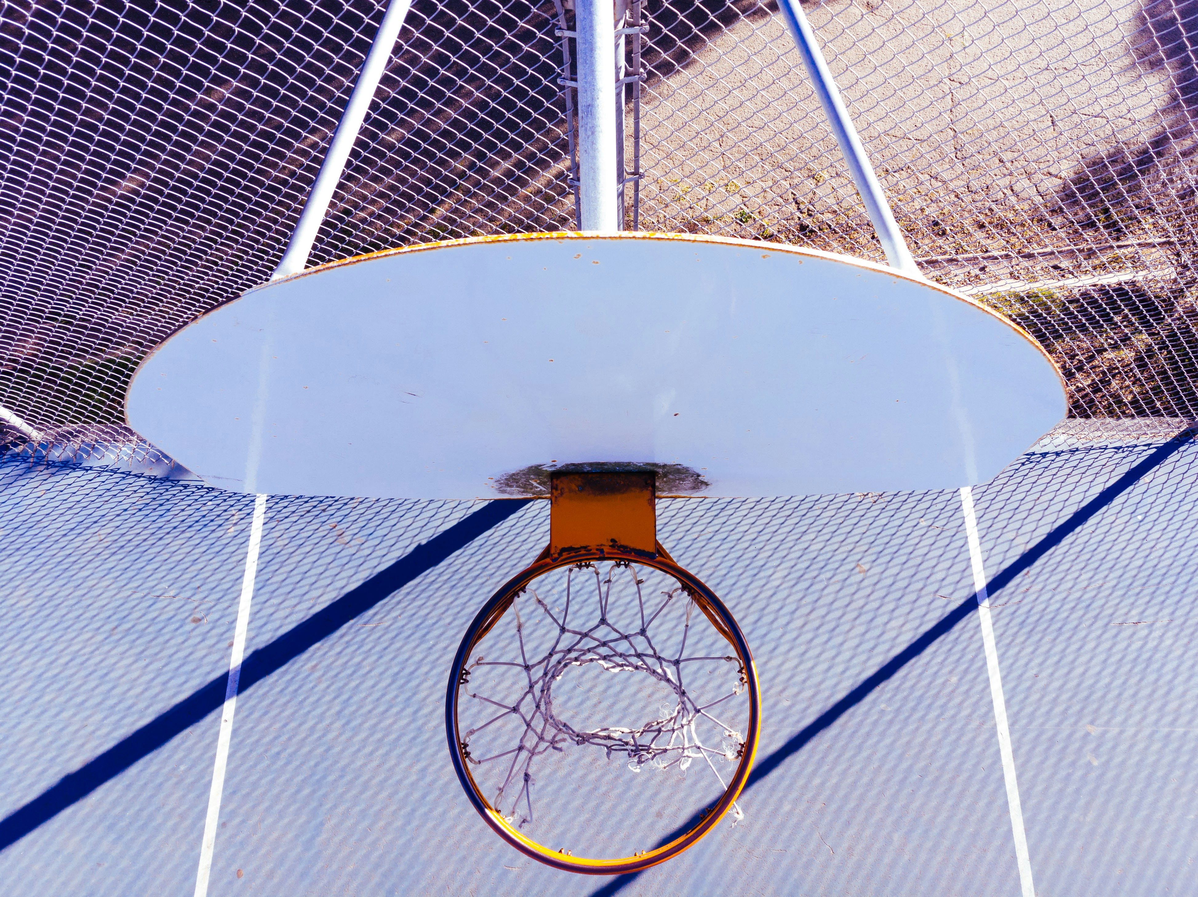 above the rim
