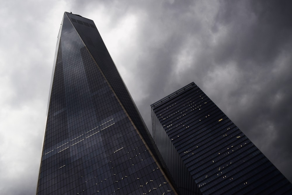 two high-rise buildings