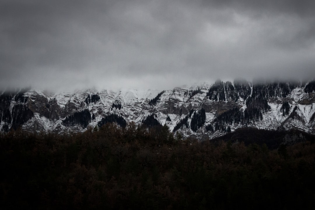 photo of Hautes-Alpes Mountain range near Écrins National Park