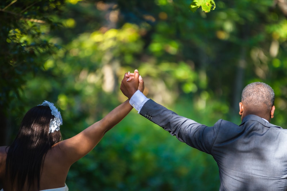 couple holding each other's hands