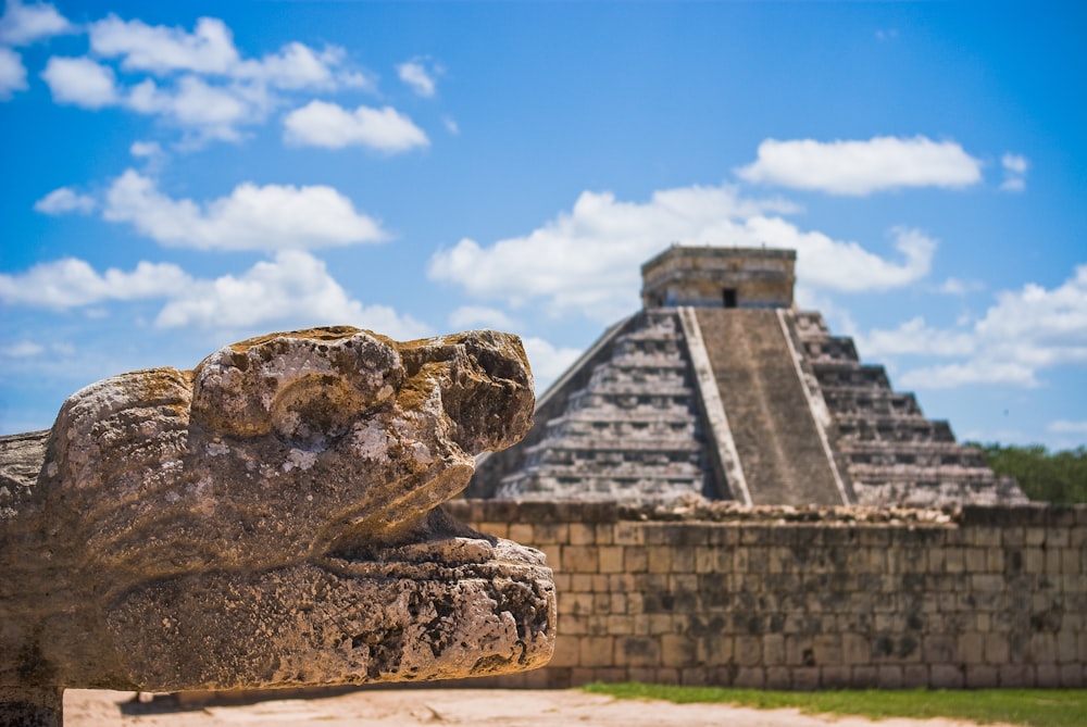fotografía histórica de Chichén Itzá, México