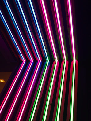 Sleek digital marketing campaign visuals with neon green accents on dark backgrounds.