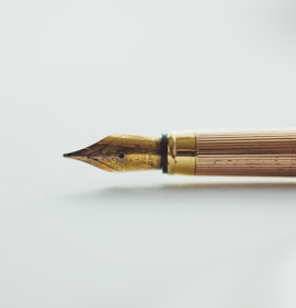 brass quilt pen