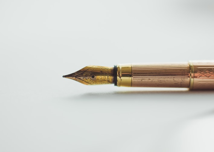 brass quilt pen