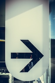 A simple arrow icon pointing right, symbolizing redirection.