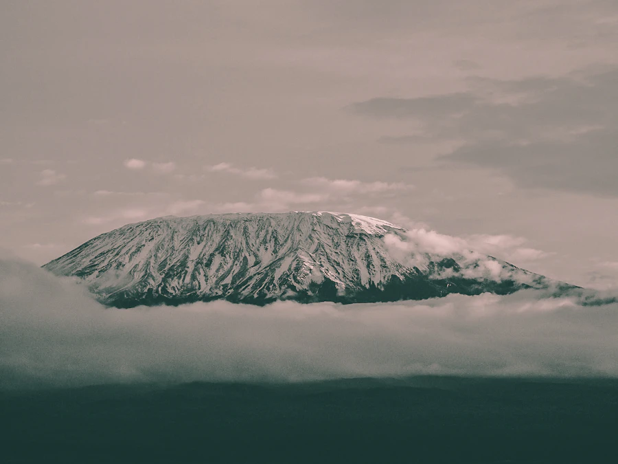 Ridge views along the recommended 6-day Umbwe Route