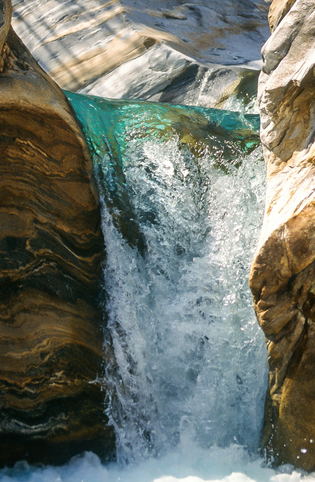 photo of Brione Waterfall near Monte Tamaro