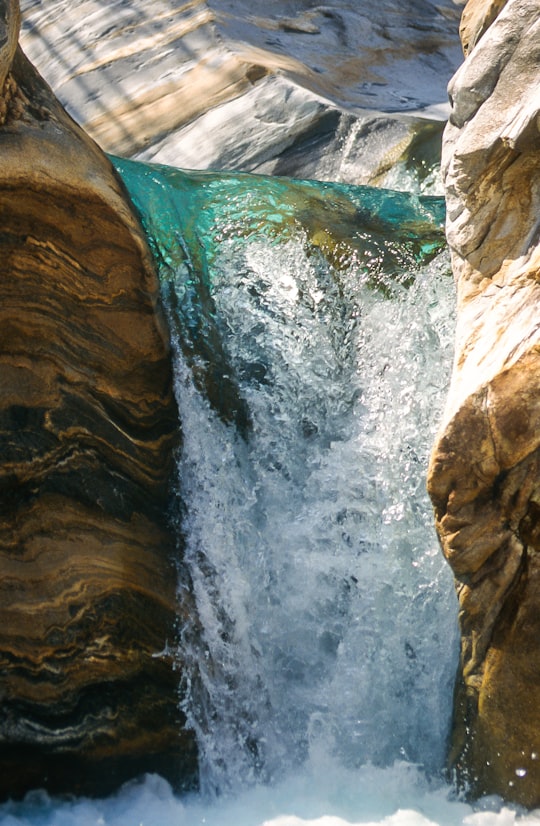photo of Brione Waterfall near Lugano - Monte San Salvatore