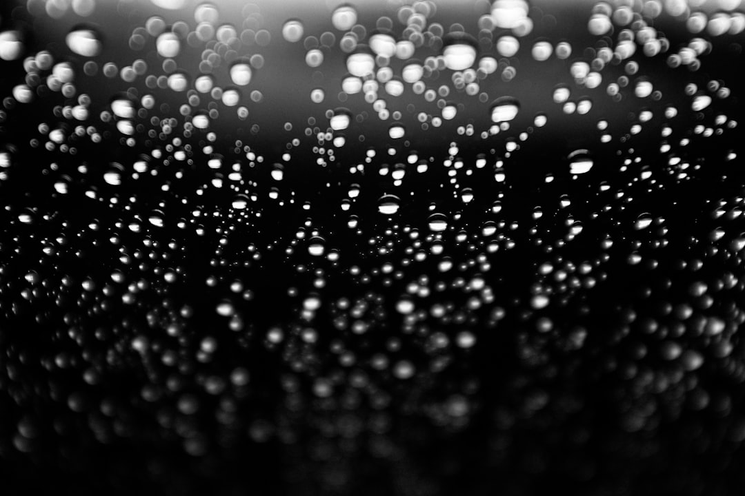 glass with water droplets