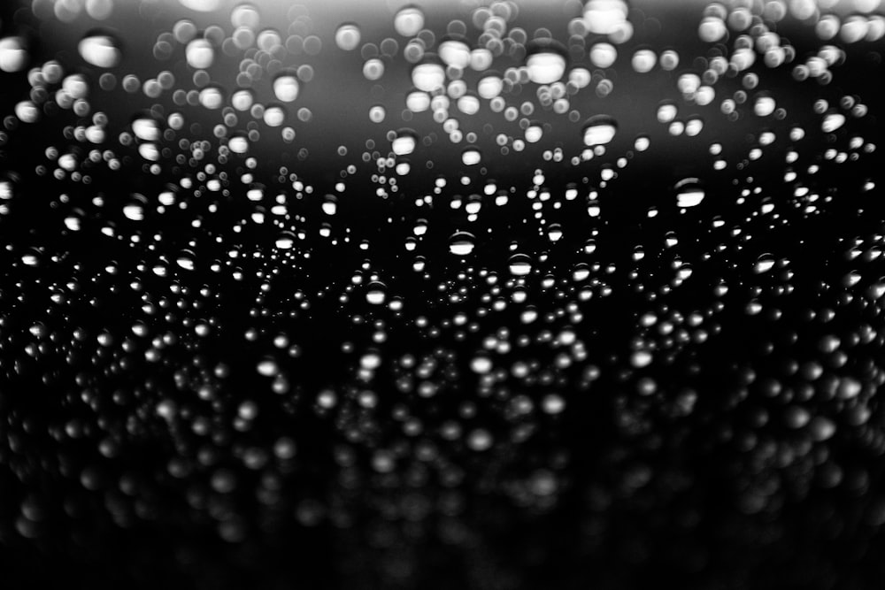 glass with water droplets