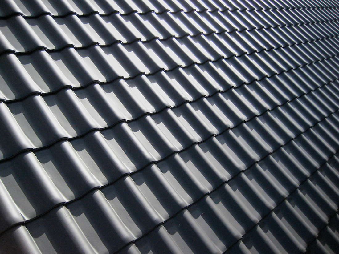 Completed low-slope roof section in Tempe