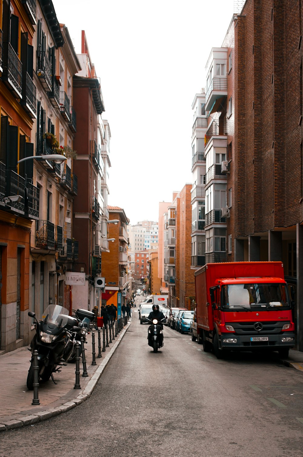 person riding motorcycle