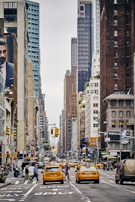 person crossing pedestrian lane