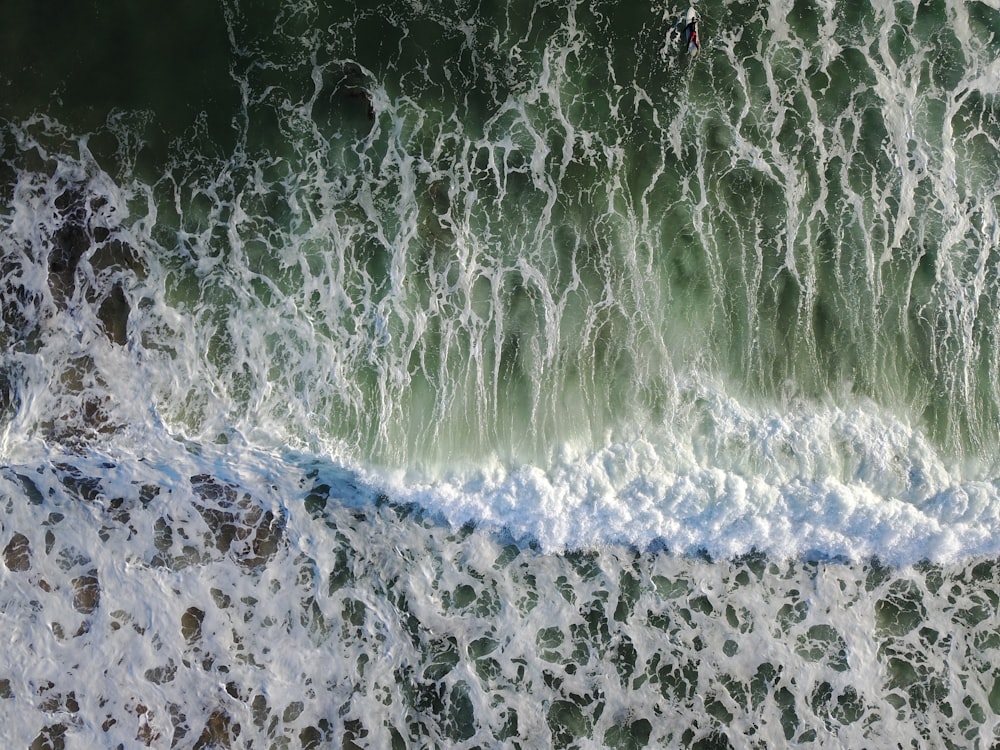 sea waves on shore