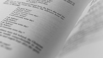 shallow focus photography of book page