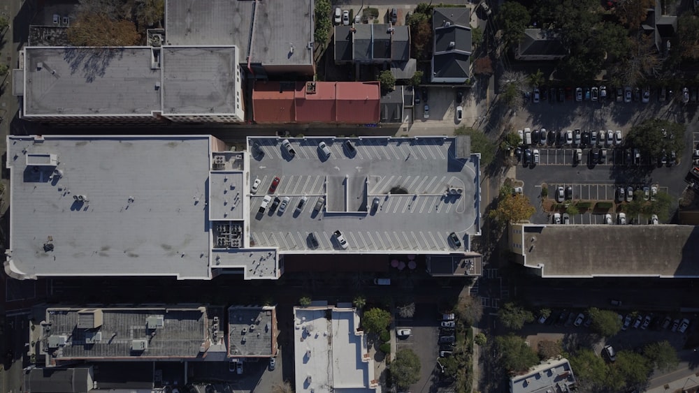 Fotografia aerea degli edifici della città