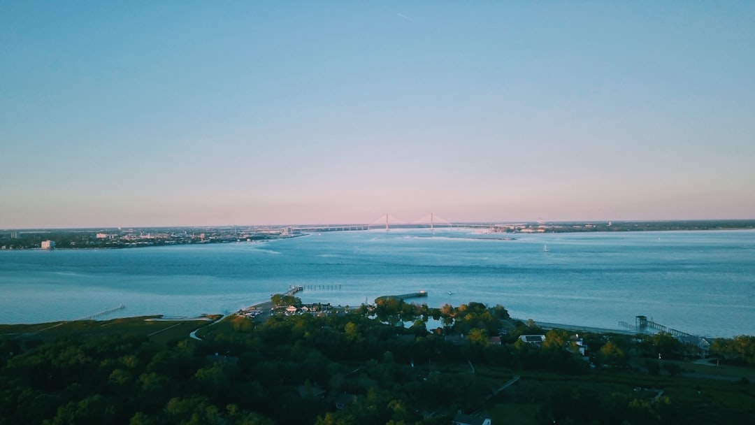 photo of James Island Shore near Arthur Ravenel Jr. Bridge