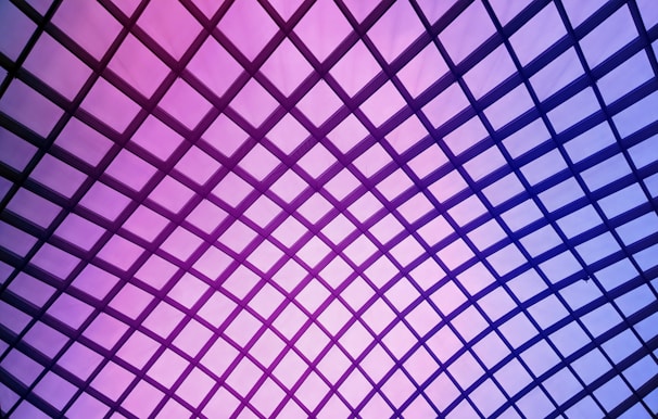 black and purple mesh illustration