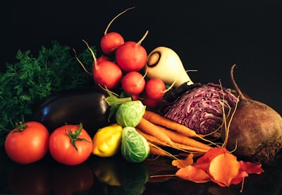 assorted vegetables vegetable teams background