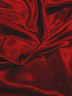 red textile