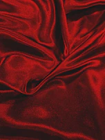 red textile
