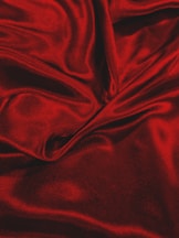 red textile