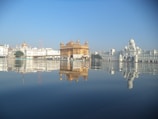 A cozy suite with a stunning view of the temple.