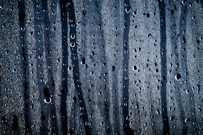 timelapse photo of rain drops