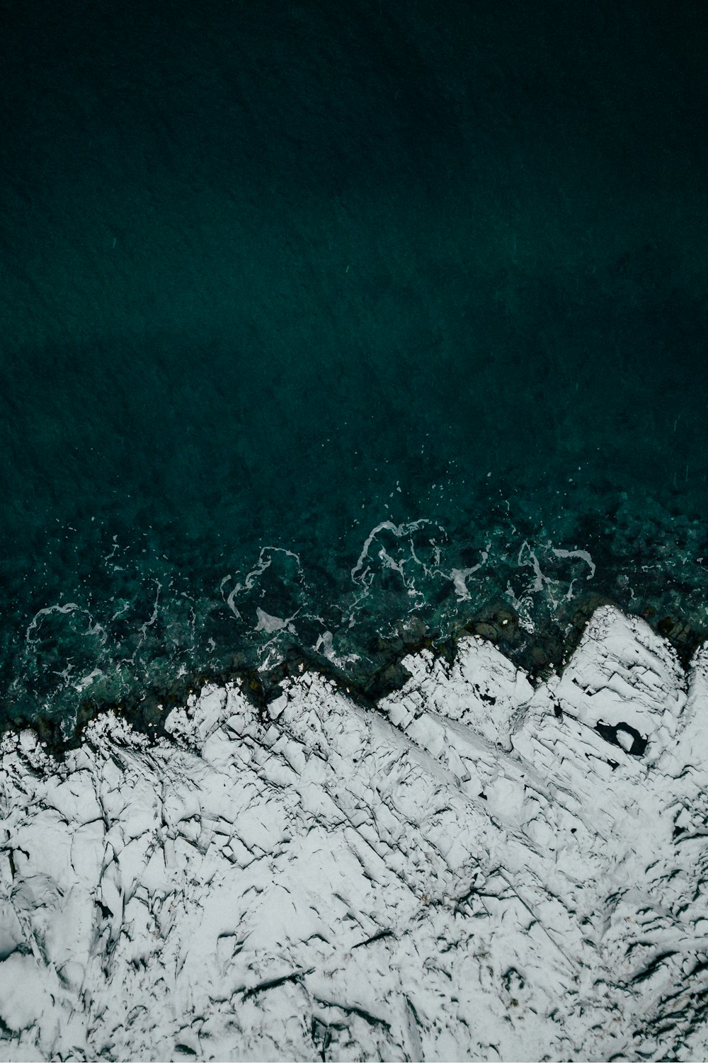 coastal rock near body of water