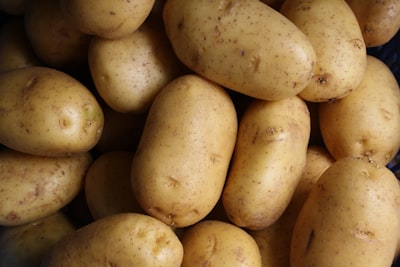brown potato lot potato teams background