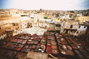 concrete houses during daytime