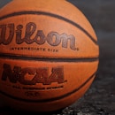 Big Ten, King Rice, Wilson NCAA basketball on black board