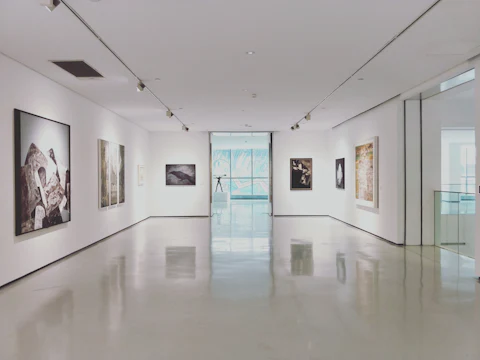 Museum and gallery hall