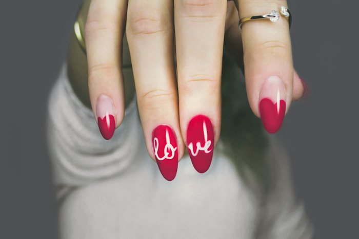 Pedicure polish inspiration, a stock style inspiration image and not work by Grace