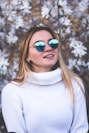 woman smiling