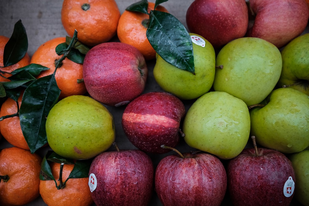 maçãs e laranjas frutas