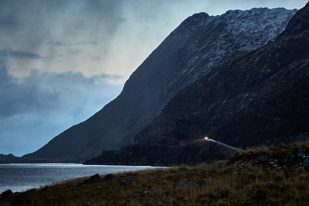 Loch photo spot Lofoten Islands Napp