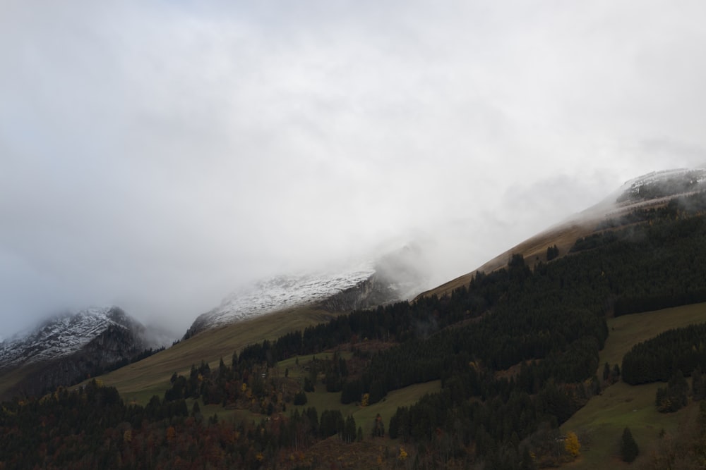 white snow covered mountain during daytime