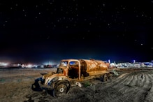 brown truck illustration